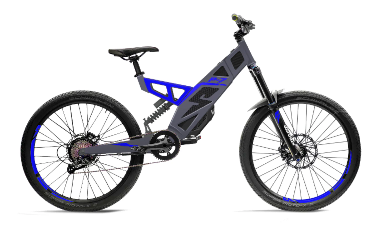 Stealth P7R Long Range Electric Full Suspension Bike